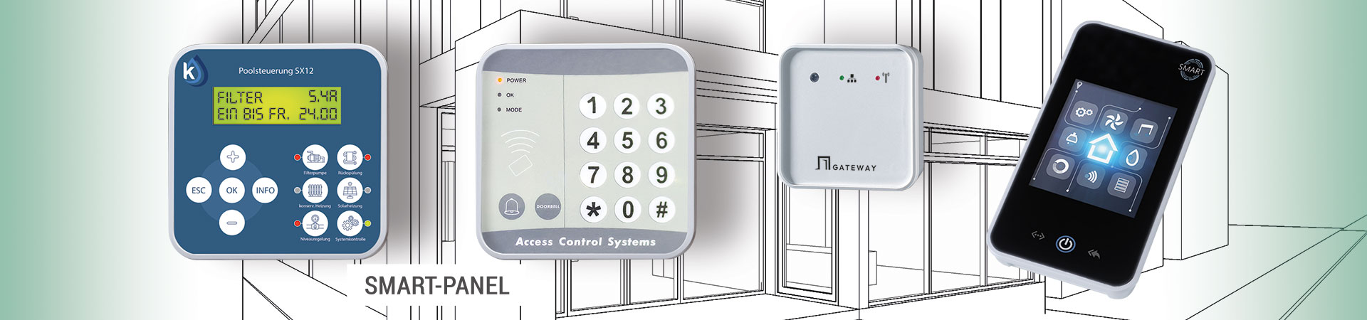 SMART-PANEL S114:  New enclosure size, e.g. for intelligent systems in building services technology.