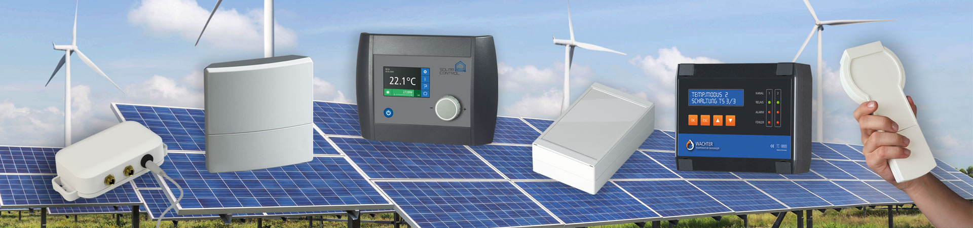 Gabinetes inteligentes para tecnologia de aquecimento, climatização e meio ambiente