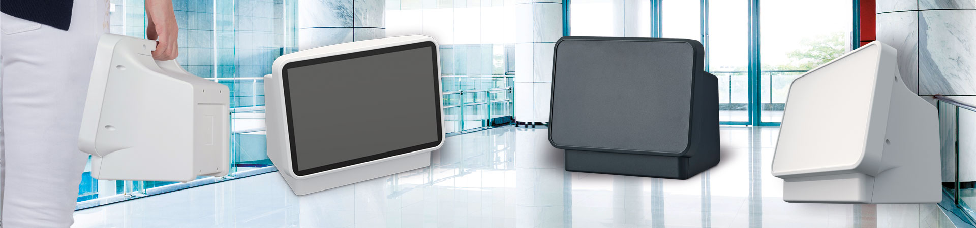 COMMUNITEC – new table-top enclosure series with integrated handle!