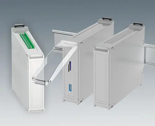 RAILTEC BP, M22 avec panneaux latéraux et face avant clipsables