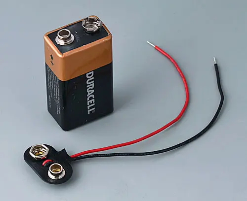 A9193002 Druckknopfanschluss, 1 x 9 V (PP3)