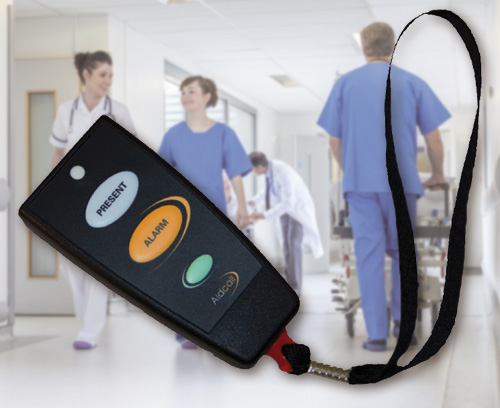 Krankenschwester-Alarm und ID tracking, Aidcall