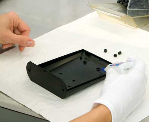 assembling additional fasteners for PCB mounting, displays etc.