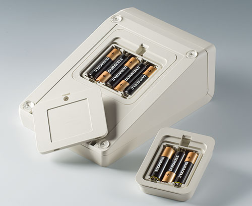 Battery compartment kits AA in different versions