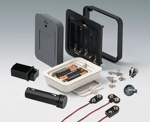 Battery holders and contacts