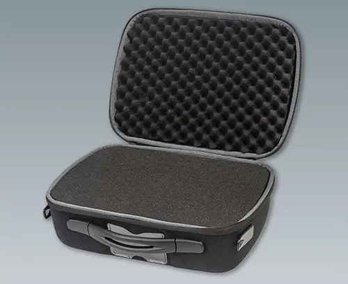 With foam inserts for individual customisation