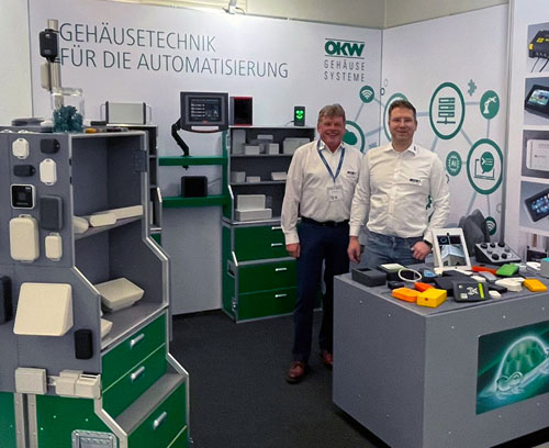 OKW Gehäusesysteme at the all about automation fair in hamburg