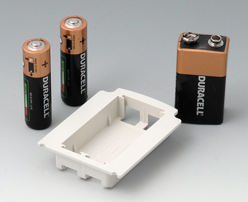 2 x PP3 Enclosed 9V Battery Holder with Switch