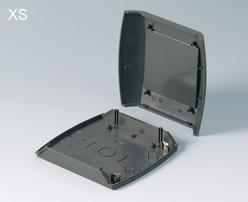 DIATEC XS: two-piece case design; battery clips as accessory