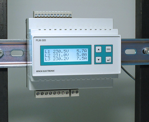 Power measuring device for energy analysis, Rinck Electronics