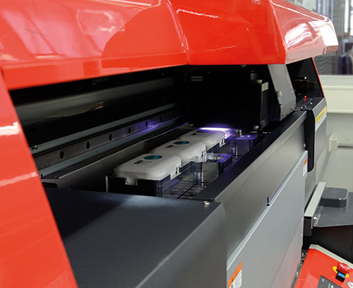 Digital printing of the parts