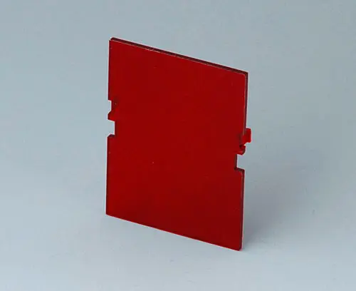 B6601480 Front panel, 2 modules, Vers. VI