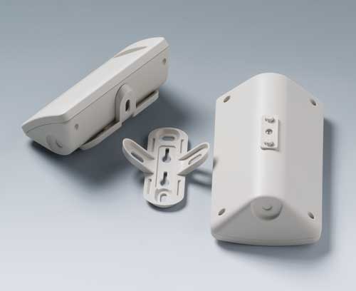 Enclosures with adapter and wall suspension element (accessories)