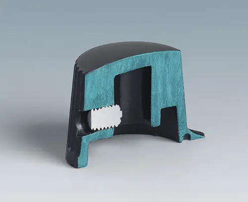 Fastening: cupped point threaded stud