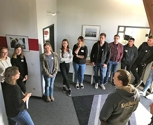 OKW Trainee Welcome Day: on a visit to Computer Creativ