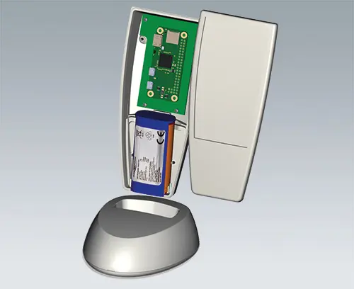 SMART-CASE con batería recargeable