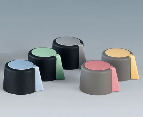 COM-KNOBS con Peak, varios colores