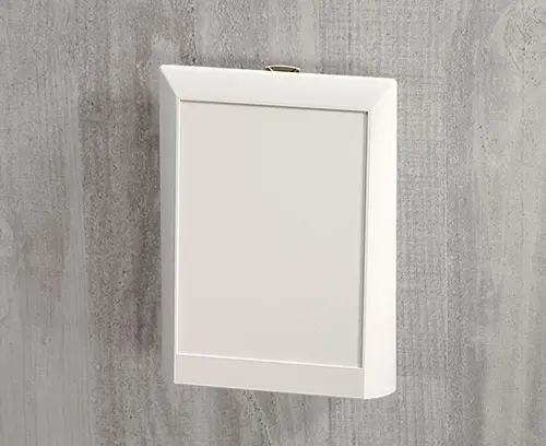 Fijación oculta en pared 