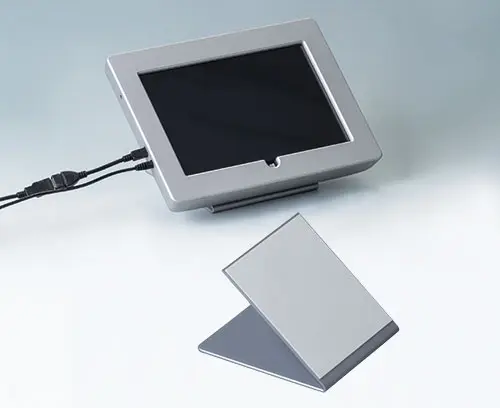 Integración de tabletas estándar con soporte (INTERFACE-TERMINAL con placa frontal de aluminio)