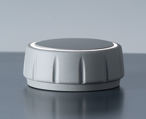 CONTROL-KNOBS sin iluminación; también disponible con soporte (accesorio) para un sofisticado aspecto flotante