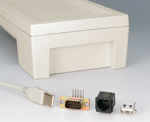 Gran superficie para interfaces en la parte frontal