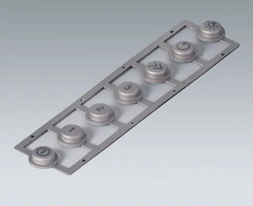 Serigrafía en pulsadores