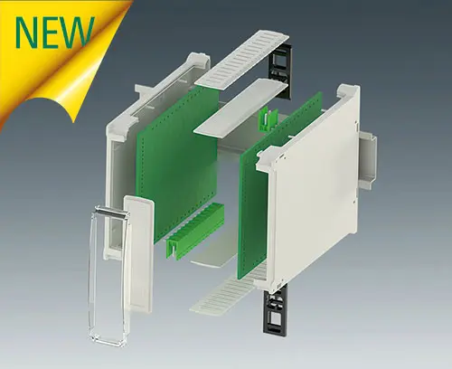 RAILTEC BP, M22 con paneles laterales conectables y panel frontal