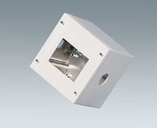 Caja SNAPTEC con revestimiento de aluminio y mecanizado