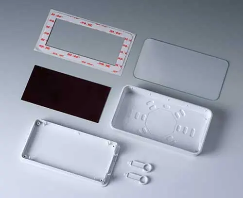 Componentes de la caja y accesorios