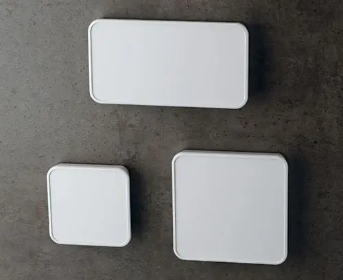 Elegante caja de pared en tres tamaños