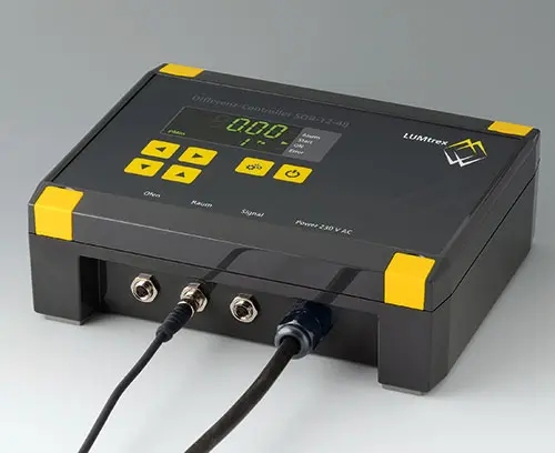 Instalación protegida para interfaces y prensaestopas