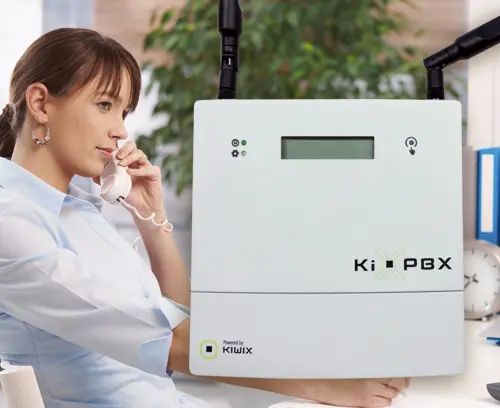 Telecommunications station for independent professionals