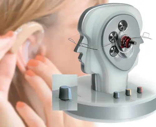 Éléments de commande pour un détecteur de son Klangfinder