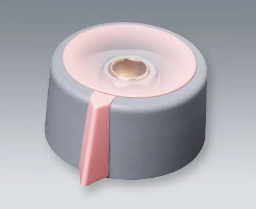 COM-KNOBS avec repère rose