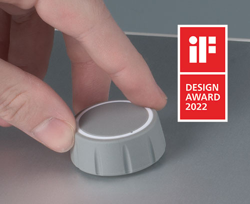 Boutons de commande design et ergonomiques