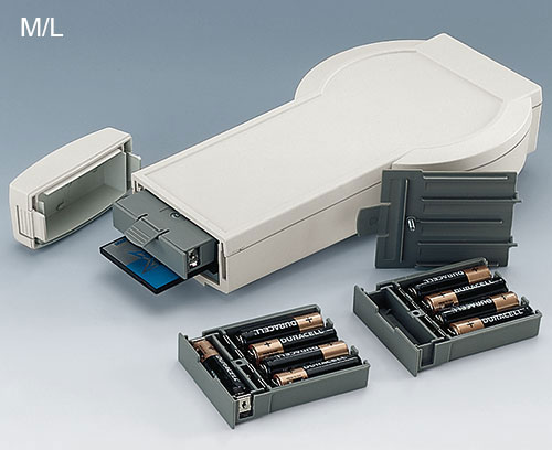 DATEC-CONTROL M/L avec compartiment piles amovible 5xAA