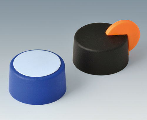COM-KNOBS et TOP-KNOBS disque en couleurs spéciales