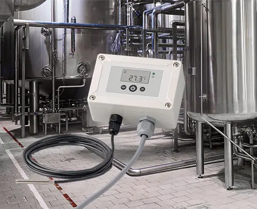 Surveillance avec capteur de température