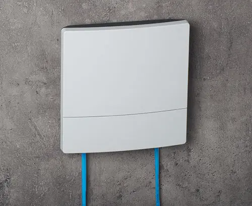 Les raccords de connecteurs étant dissimulés