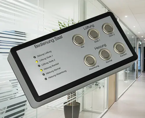 Panneaux de commande pour pièce individuelle