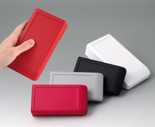 Boitiers portables peints avec la peinture « Soft-Touch »