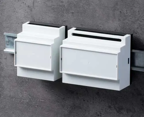 Contenitori per guida DIN