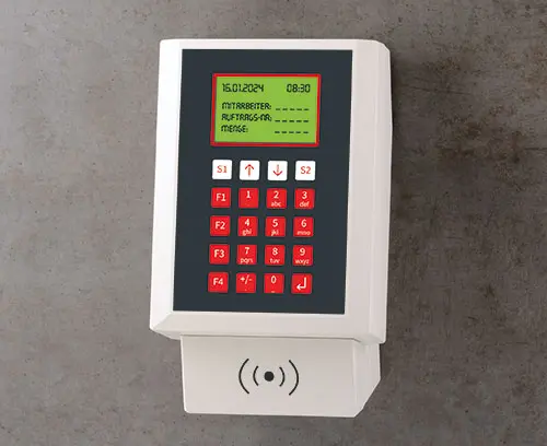 Contenitore per il rilevamento dei dati di esercizio