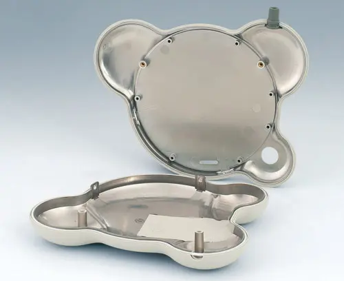 Contenitore BLOB con rivestimento parziale in alluminio