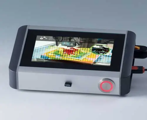 Contenitore in alluminio SMART-TERMINAL con touch screen