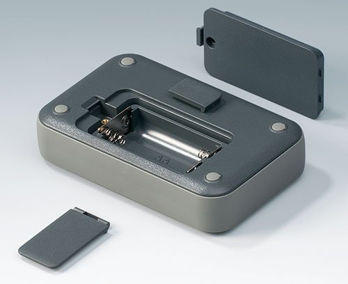 Clip combinata come clip di fissaggio (accessorio), amovibile per cambio batterie