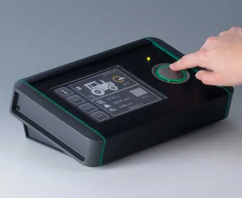 Profilato di alluminio di colore nero