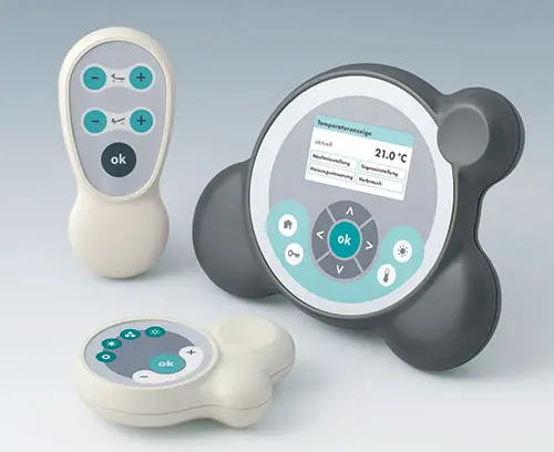 Recessed top for a membrane keypad