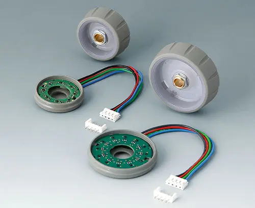 Pokrętła CONTROL-KNOBS 36/46 z opcjonalnym podświetleniem LED