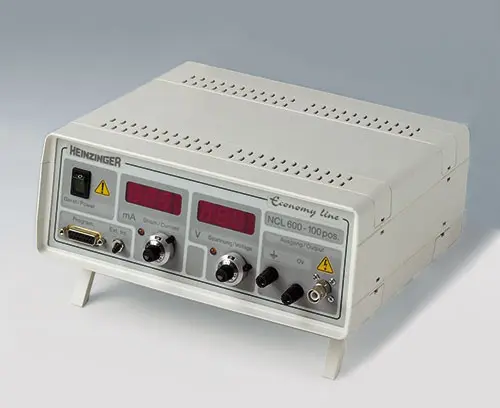 Recessed area for operating elements